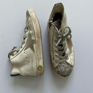 Golden Goose Kids Francy High Top Leather Sneaker 31